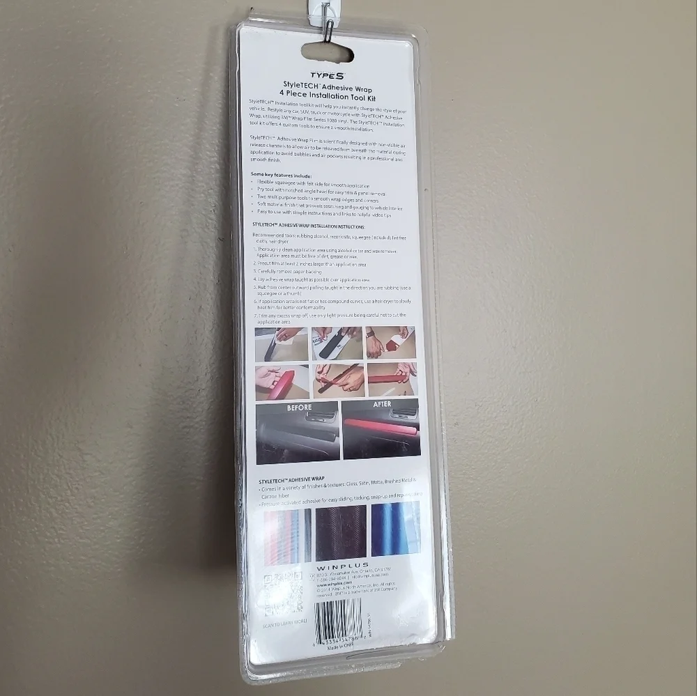 Adhesive wrap installation tool kit for car detailing customization custom‎ - Picture 3 of 3